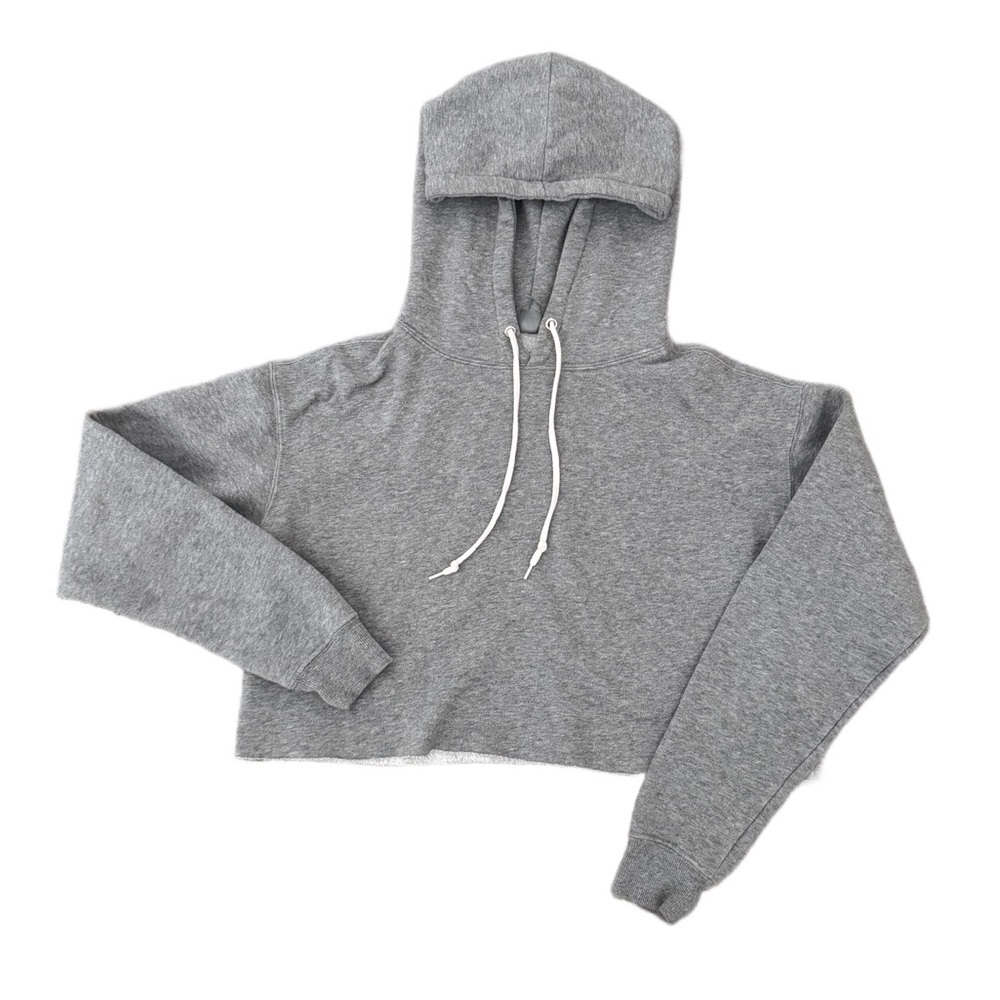 Wild Fable Gray Women's Cropped Hoodie
